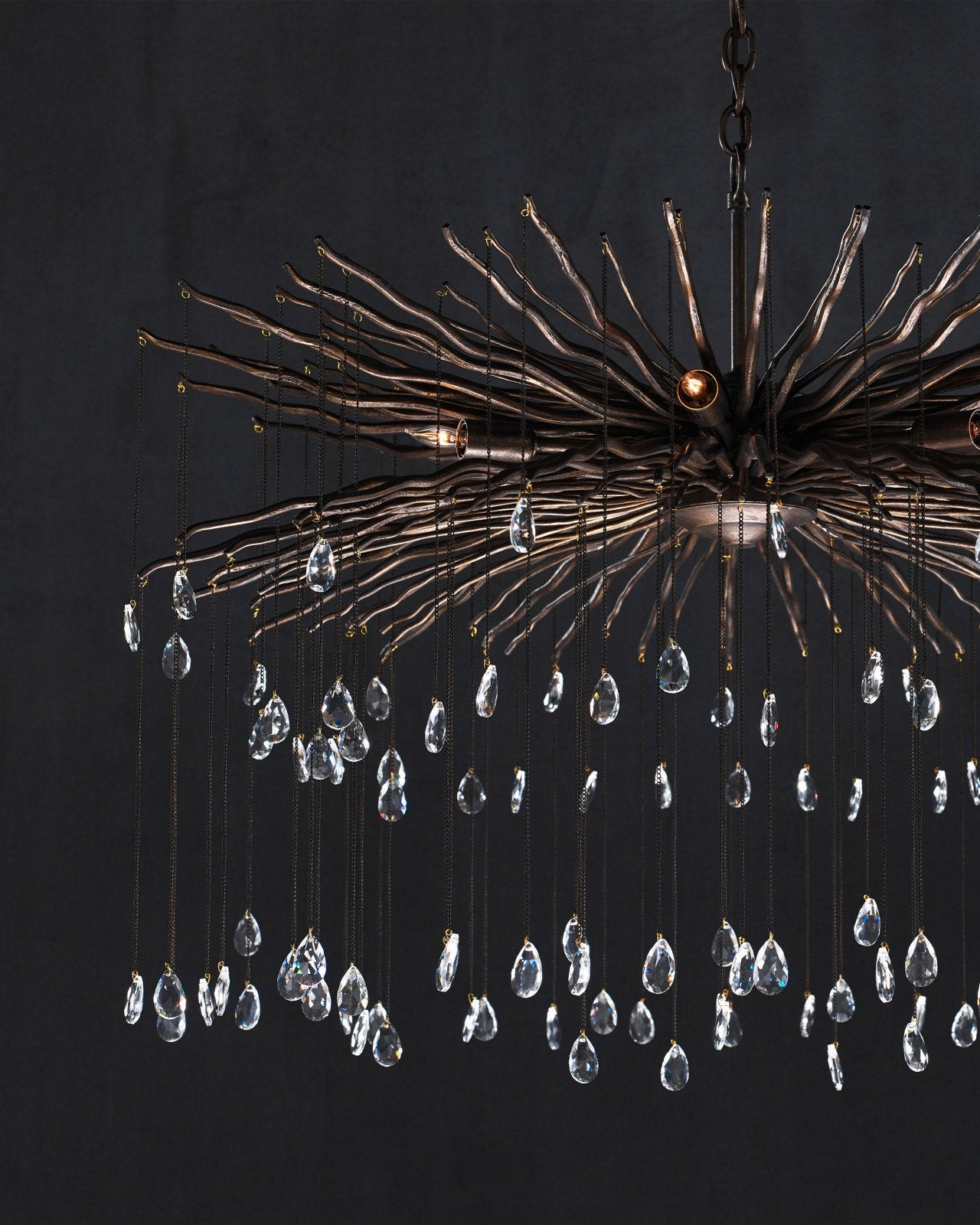 Fen Large Crystal Chandelier